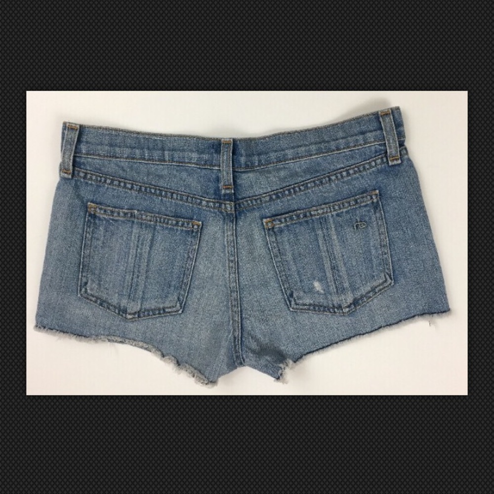 Rag & Bone Cutoff Denim Shorts - Picture 2 of 5